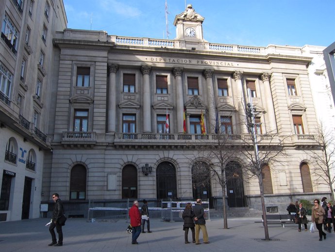 Fachada Principal De La Diputación Provincial De Zaragoza (DPZ)