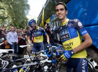 Ciclismo.- Alberto Contador: "Armstrong tenía la cabeza muy bien puesta y un carácter fuerte"   