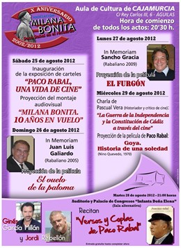 Cartel del 10º aniversario de Milana Bonita