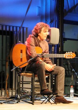 El guitarrista onubense Juan Carlos Romero