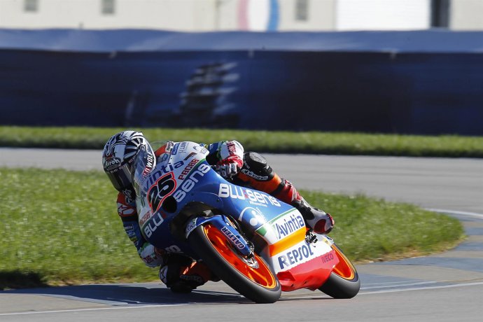 Maverick Viñales en Indianapoli