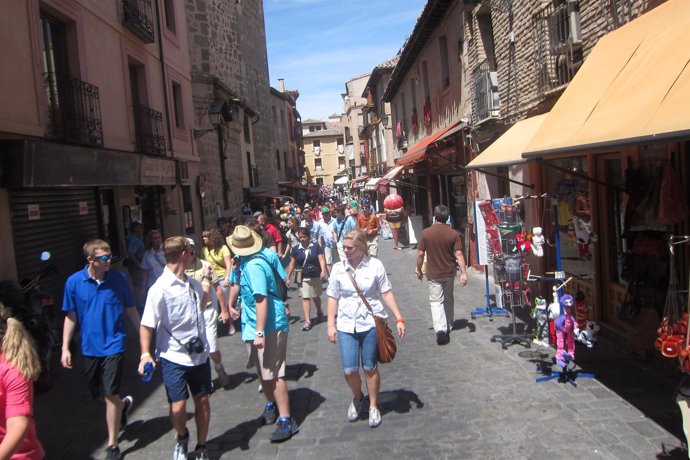 Turistas, Toledo, Turismo, 