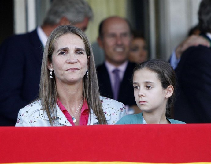 La infanta Elena y su hija Victoria Federica