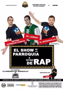 Cartel del espectáculo 'El show de la parroquia a ritmo de rap'