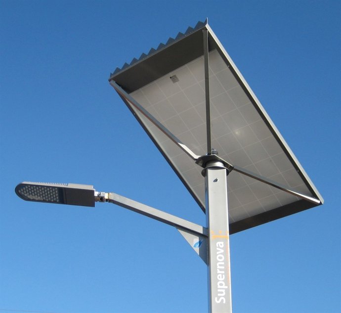 Modelo De Farola Solar 'Supernova'