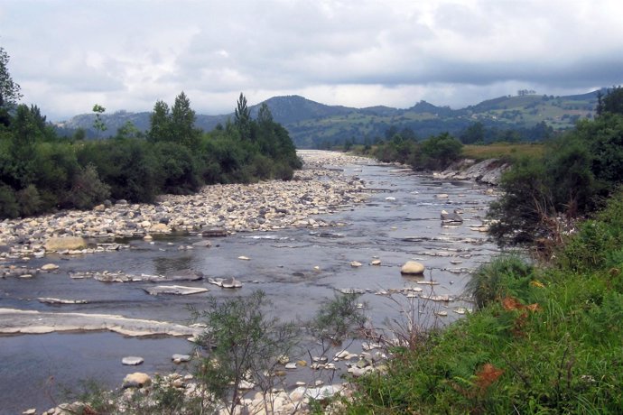 Río Pas en Cantabria