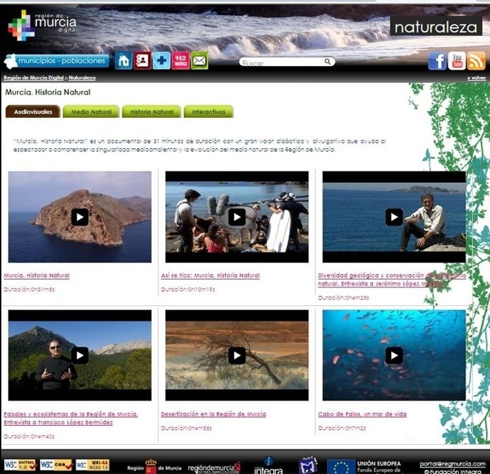 Portal 'Región de Murcia Digital' 