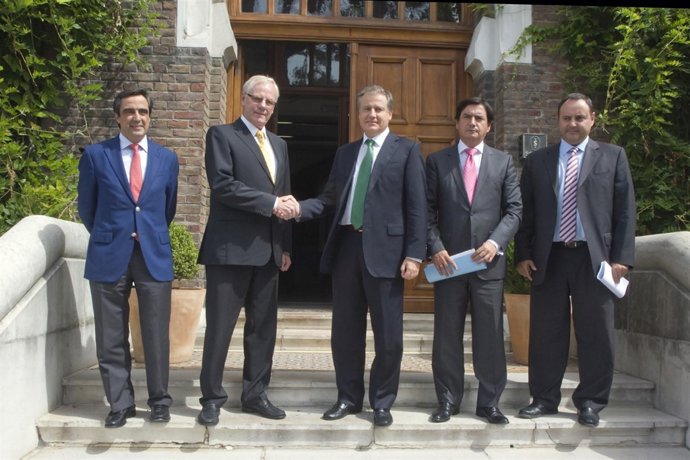 Visita a las instalaciones de Solvay en Barreda