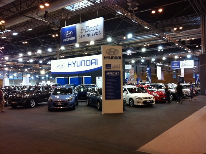 Hyundai En El Salón Del Vehículo De Ocasión