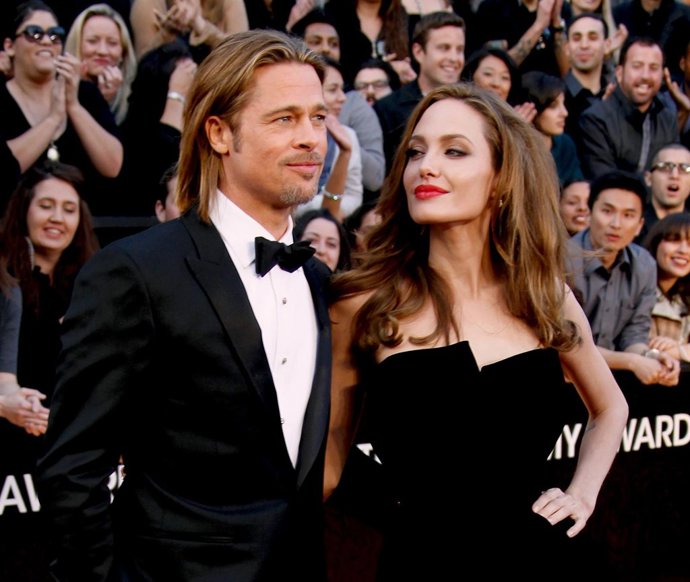 Angelina Jolie y Brad Pitt