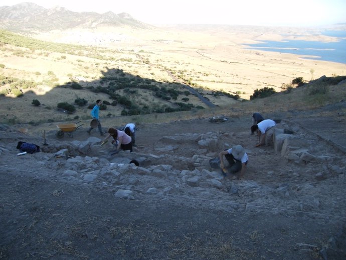 Trabajos de excavación