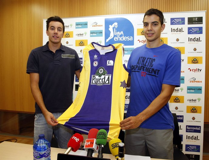 David Navarro y Antonio Izquierdo Blancos de Rueda Valladolid