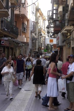 Turistas en Palma de Mallorca