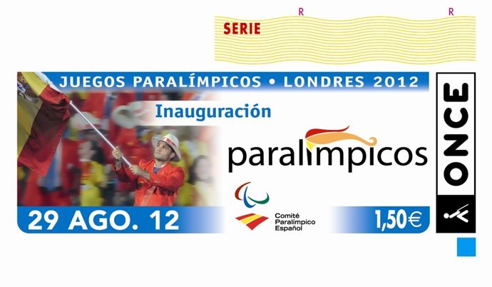 Cupón ONCE Juegos Paralímpicos De Londres 2012