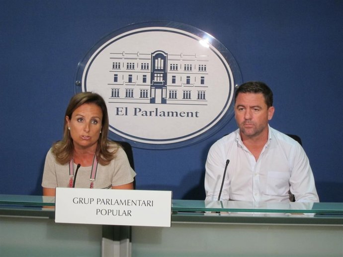 Mabel Cabrer y Miquel Jerez