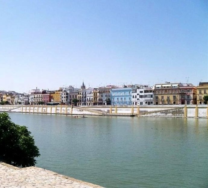 Vista de Triana y de la zapata