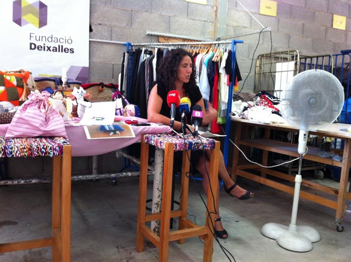 Presidenta de la Fundació Deixalles, Francesca Martí