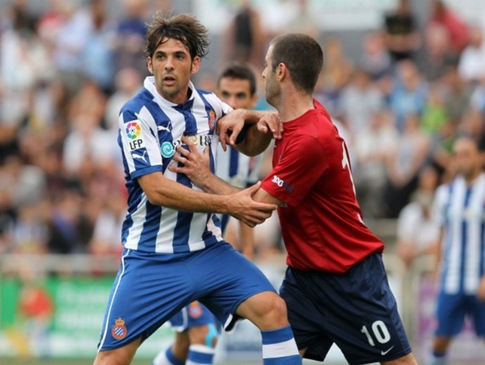 El Jugador Del RCD Espanyol Víctor Sánchez