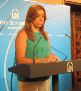 Susana Díaz, hoy en rueda de prensa