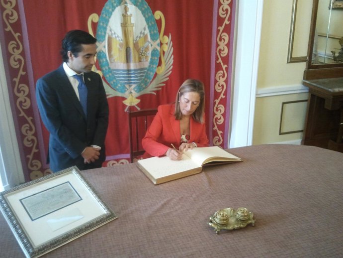 La ministra Ana Pastor en Ferrol