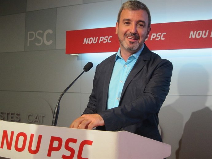 El Portavoz Del PSC, Jaume Collboni