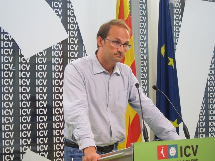 El Secretario General De ICV, Joan Herrera