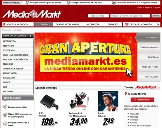 Media Markt lanzará el 30 de agosto su tienda online en España