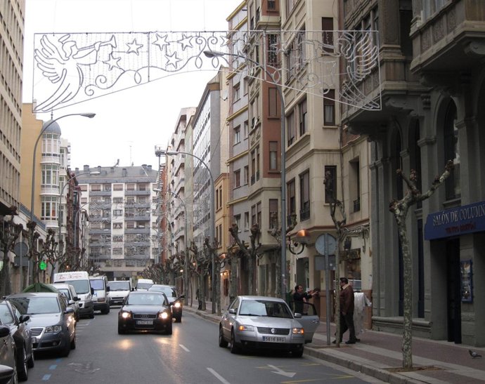 Luces De Navidad En Logroño