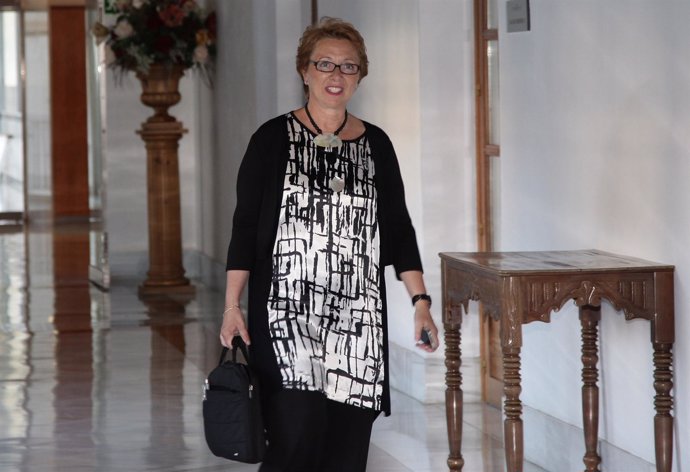 Carmen Martínez Aguayo, a su llegada a la comisión de los ERE