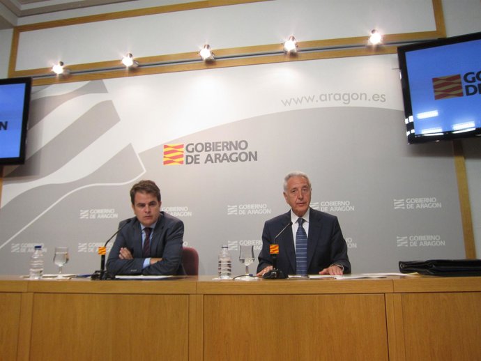 El consejero Modesto Lobón en la rueda de prensa tras el Consejo de Gobierno