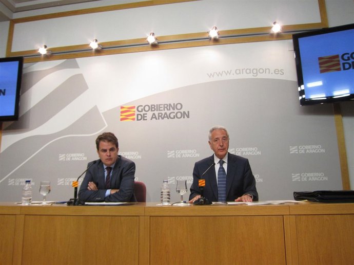 El consejero Modesto Lobón en la rueda de prensa tras el Consejo de Gobierno