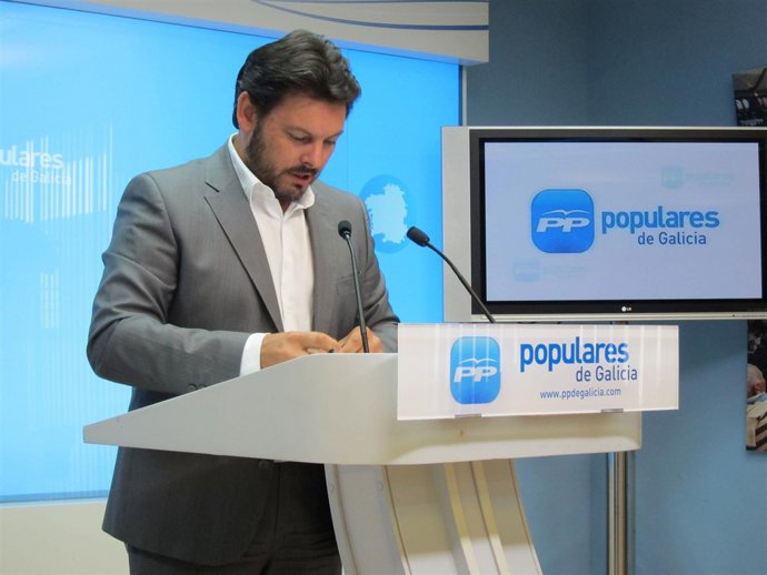 El portavoz del PPdeG, Antonio Rodríguez Miranda