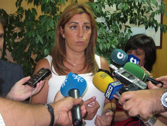 La consejera de Presidencia e Igualdad, Susana Díaz.