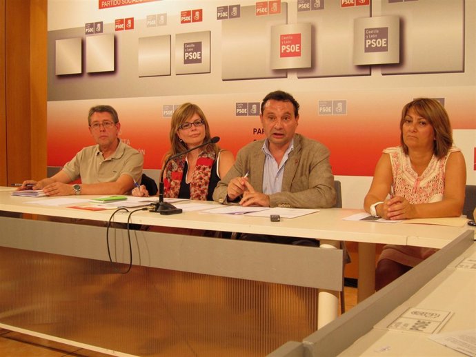 Jorge Félix Alonso, Marta Olmedo, Arahuetes y Teresa López.