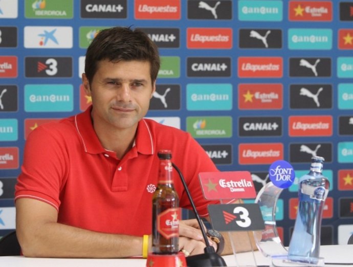 El Entrenador Del RCD Espanyol, Mauricio Pochettino