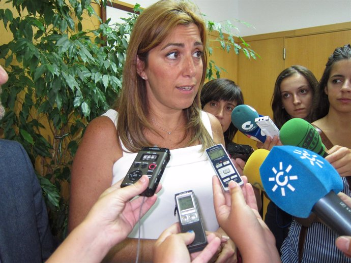 La consejera de Presidencia e Igualdad, Susana Díaz. 