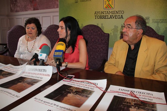 Presentación de la exposición del Concurso de Pintura al Aire Libre