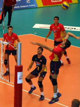 España voleibol Europeo Junior 