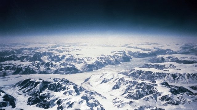 Glaciar, Ártico. 