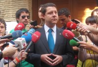 García-Page: "Si Zapatero hubiera pedido el rescate sería una gran traición para España. Si lo pide Rajoy será lo mismo"