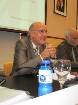 El Conseller De Salud De La Generalitat, Boi Ruiz.