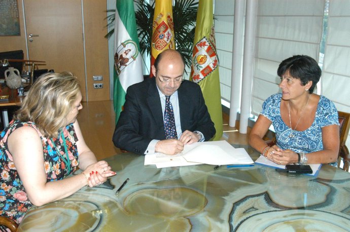 Firma De Convenio Entre Diputación Y Aspace