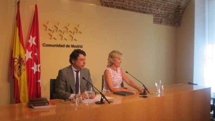 Ignacio González y Esperanza Aguirre en el Consejo de Gobierno