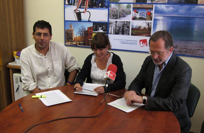 Los concejales del Grupo Municipal de Izquierda Unida