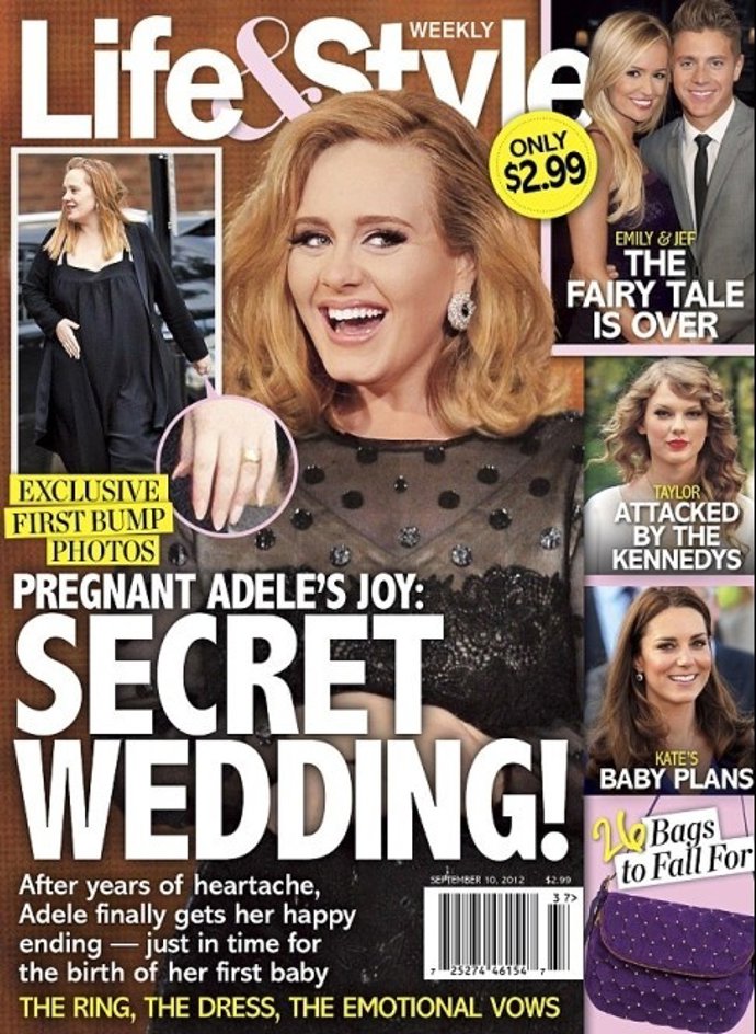 Adele se casa