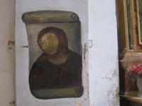 Restauradora profesional cree que sería "posible" conservar el eccehomo de Cecilia Giménez y el original