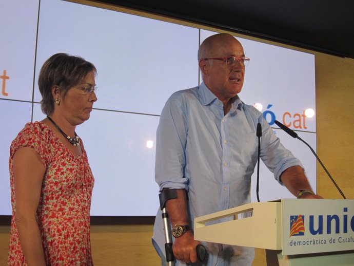 El líder de CiU en el Congreso, Josep Antoni Duran.