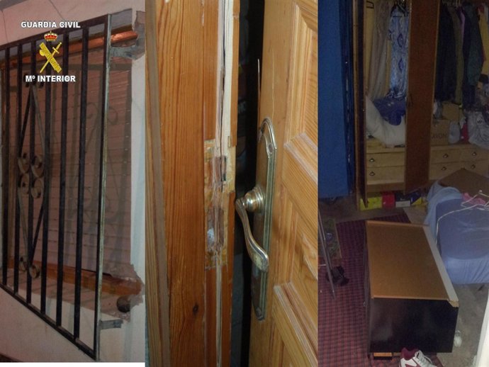 Daños en viviendas y en casas de campo