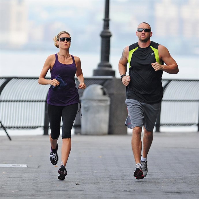 Heidi Klum y su guardaespaldas 