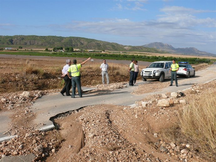 Daños por la lluvia
